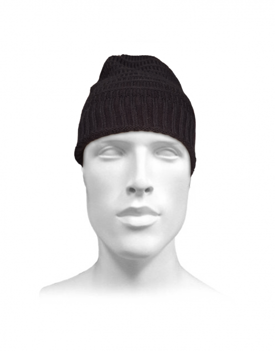 Unisex acrylic  self Designer Cap black